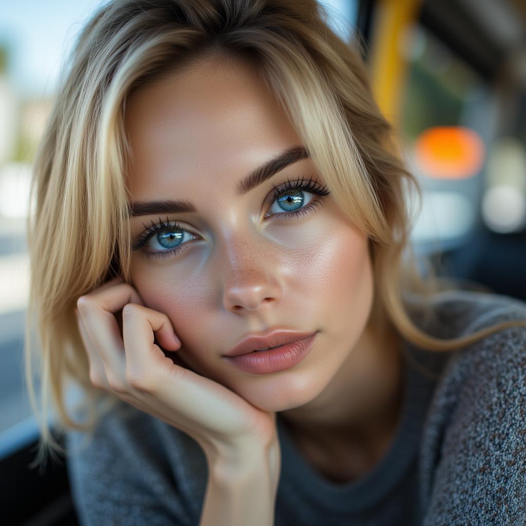 Lausel Lens Persian Blue