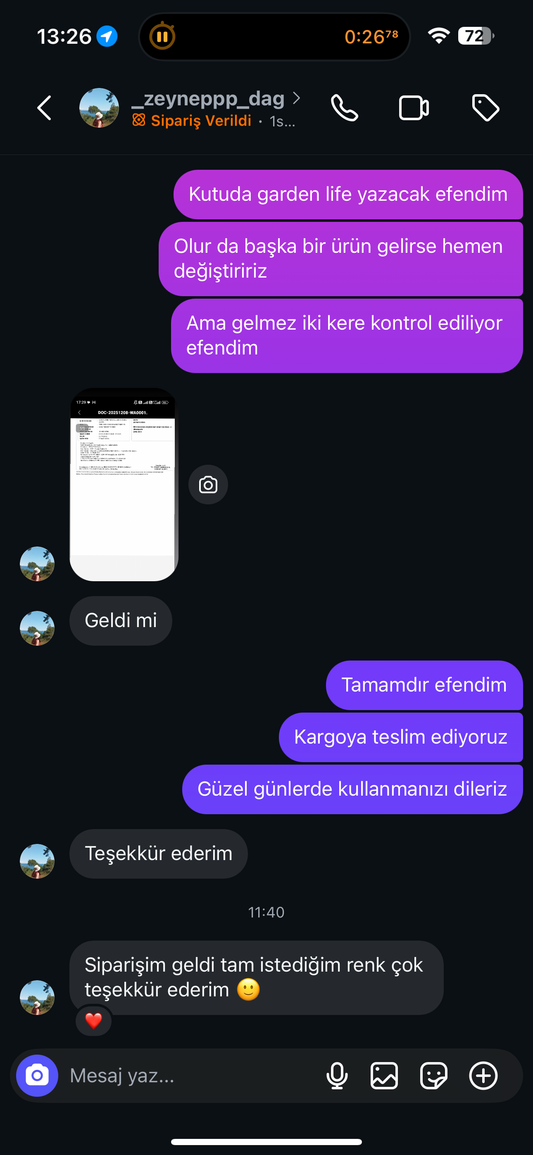 Tam istediğim Ürün