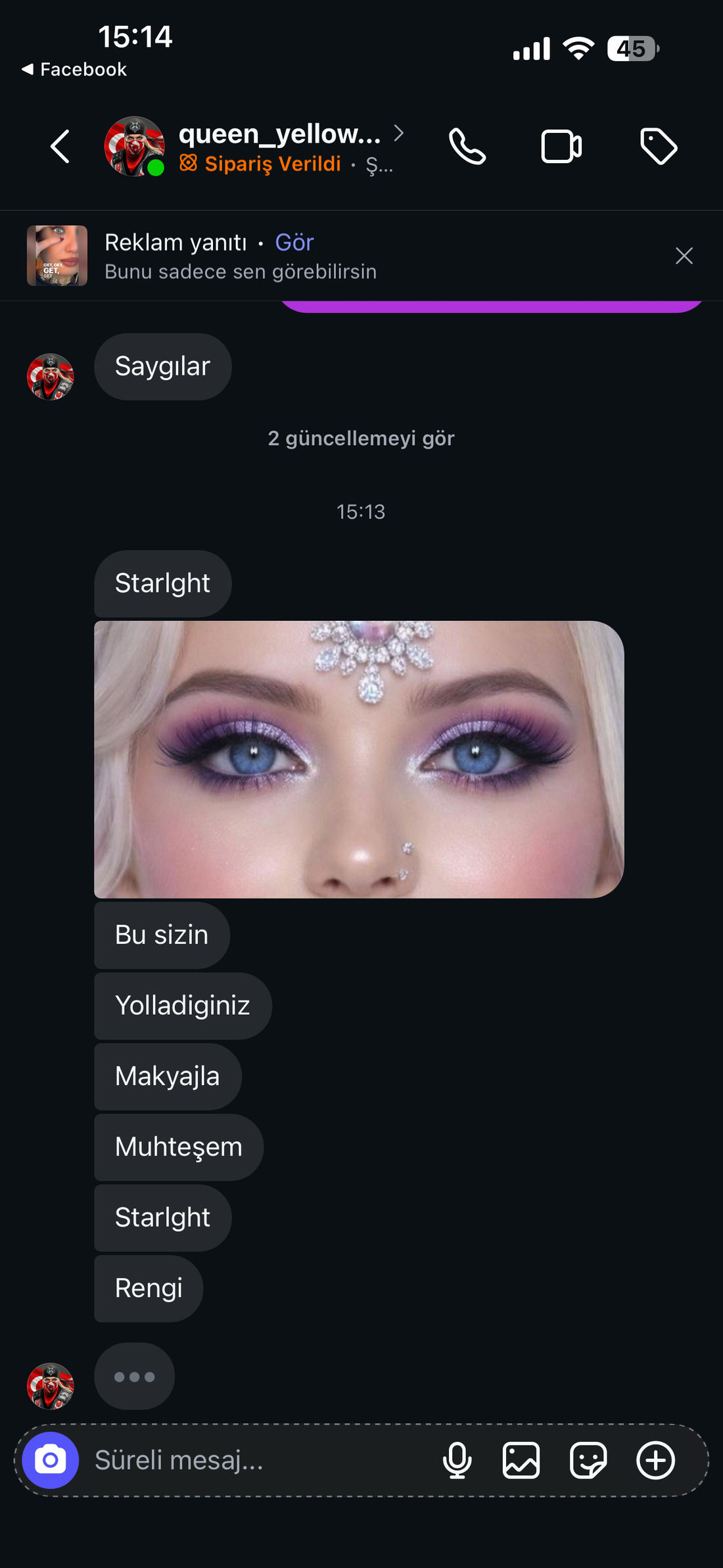 Herkes renklerimi soruyor!!!