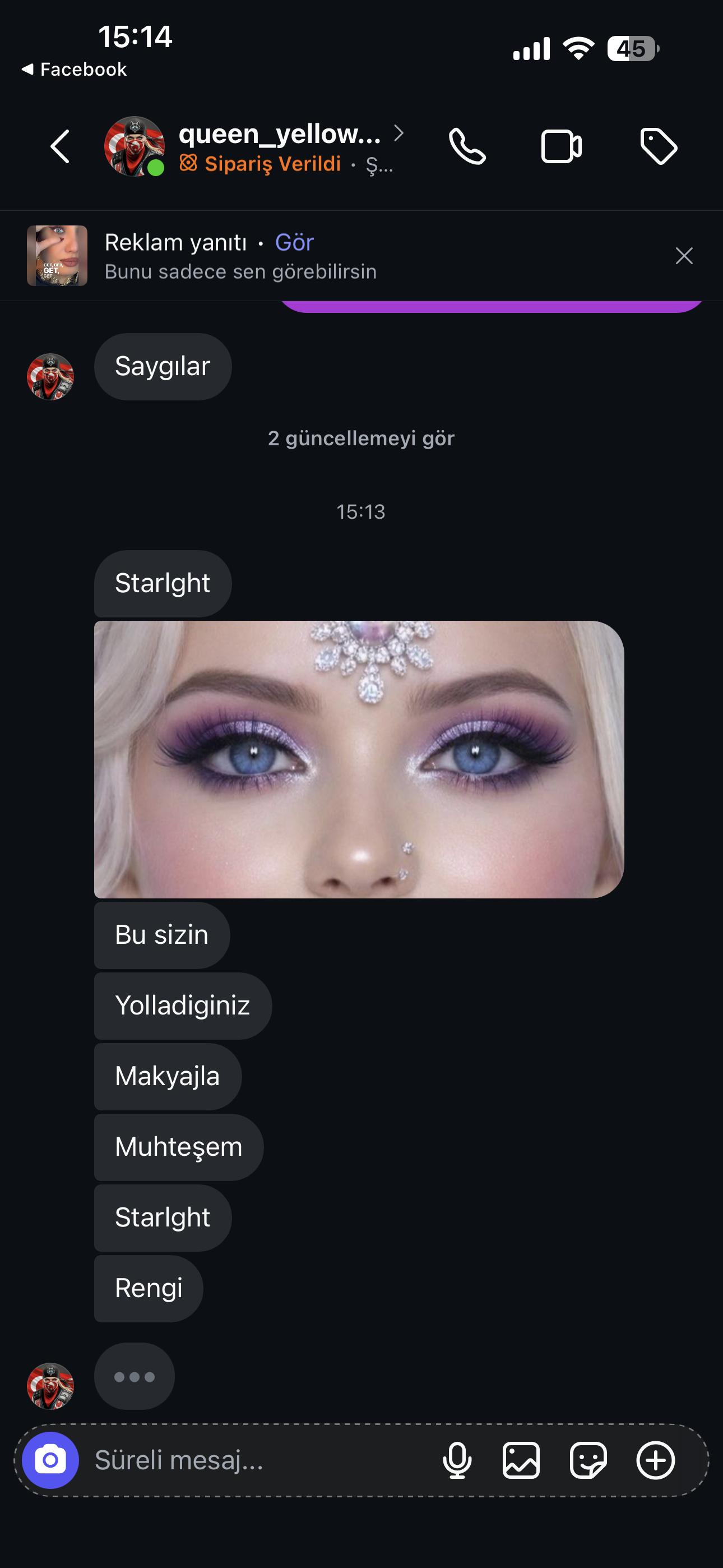 Herkes renklerimi soruyor!!!