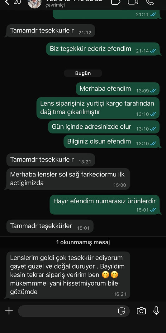 Bayıldım Tekrar sipariş vereceğim!!!