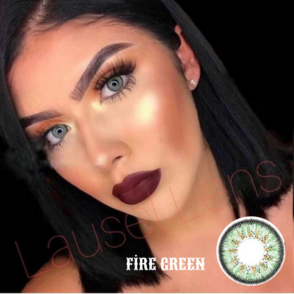 Lausel Lens Fire Green