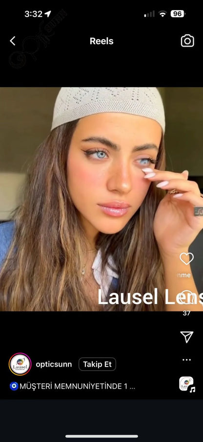 Lausel Lens Arctic Blue