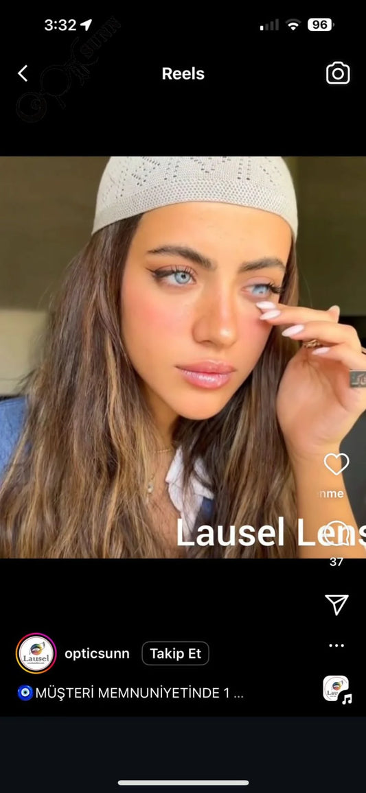 Lausel Lens Arctic Blue