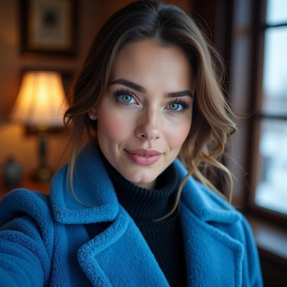 Lausel Lens Fire Blue