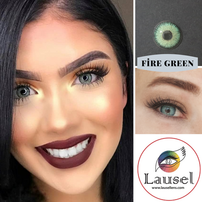 Lausel Lens Fire Green
